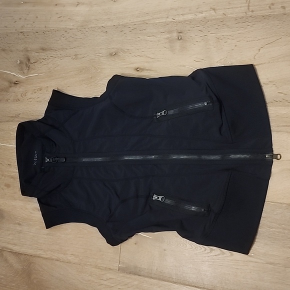 Zella running vest lightweight black reflective pockets XS - Picture 1 of 5